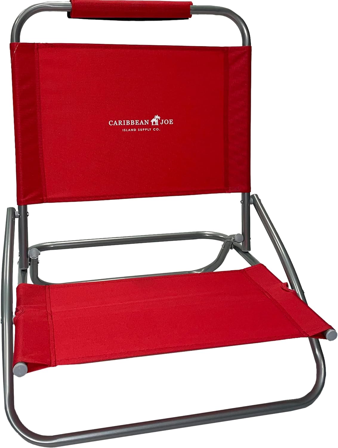 Portable Caribbean Joe Beach Chair - Red