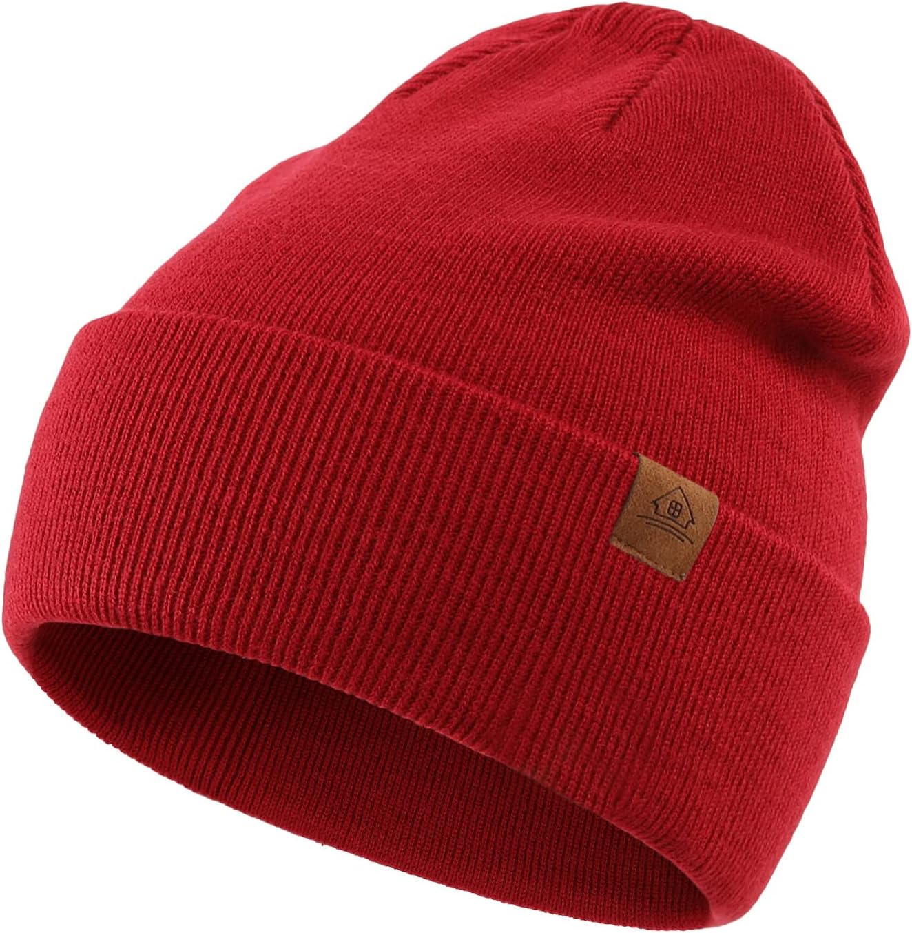 Cozy Acrylic Knit Beanie for Winter Warmth