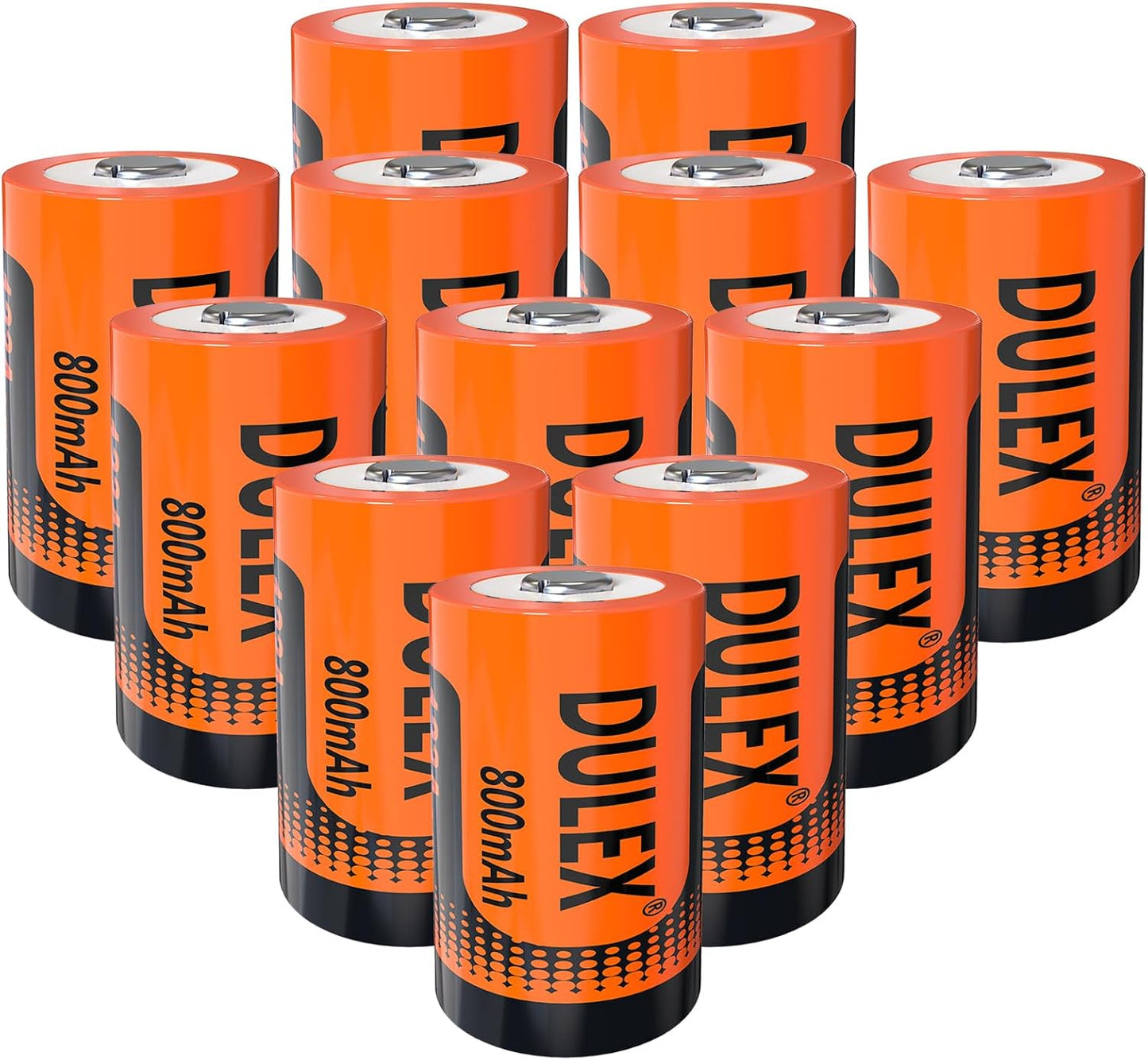 DULEX 12-Pack CR123A Rechargeable Batteries for Arlo Cameras