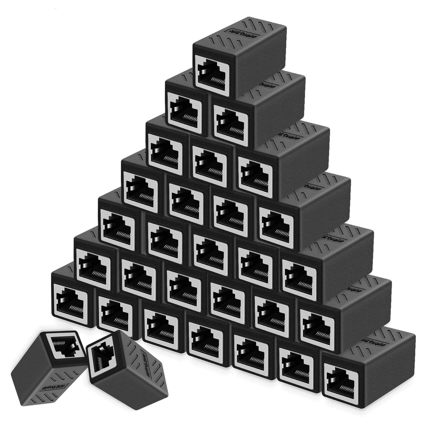 Y.D.F RJ45 Coupler for Cat7/Cat6/Cat5e Ethernet Cable Extender