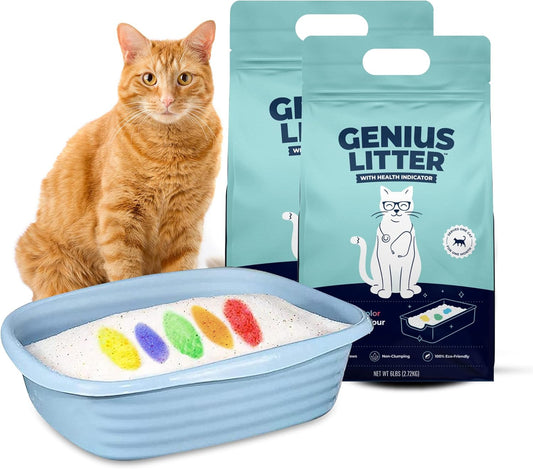 Color-Changing Odor Control Cat Litter (12lb)