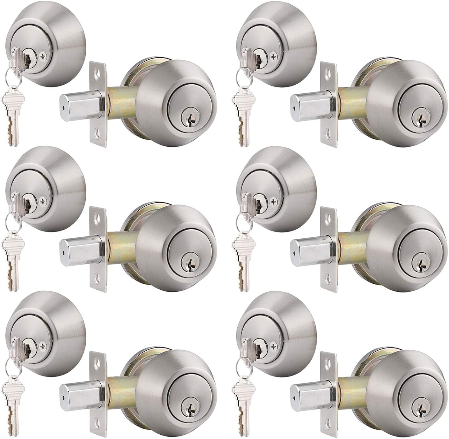 Gobrico Keyed Alike Double Cylinder Deadbolts for Security Needs