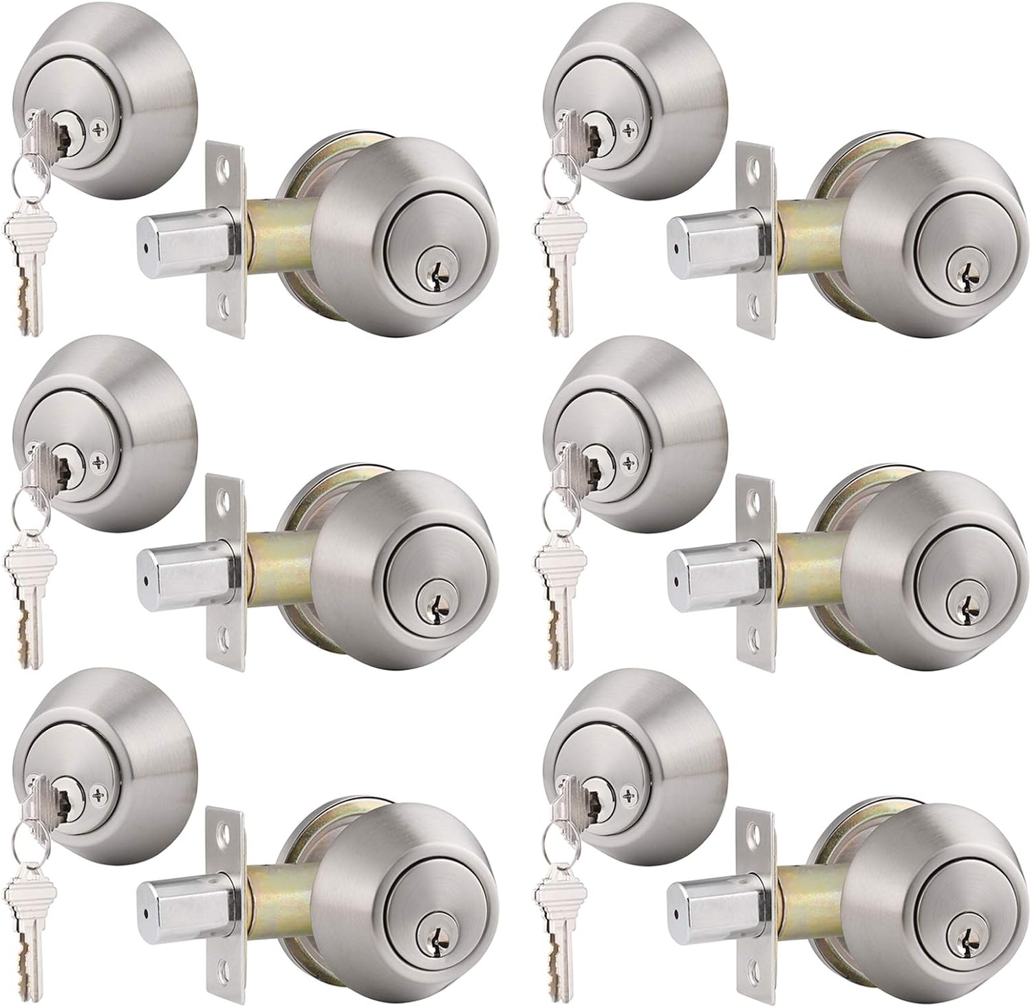 Gobrico Keyed Alike Double Cylinder Deadbolts for Security Needs