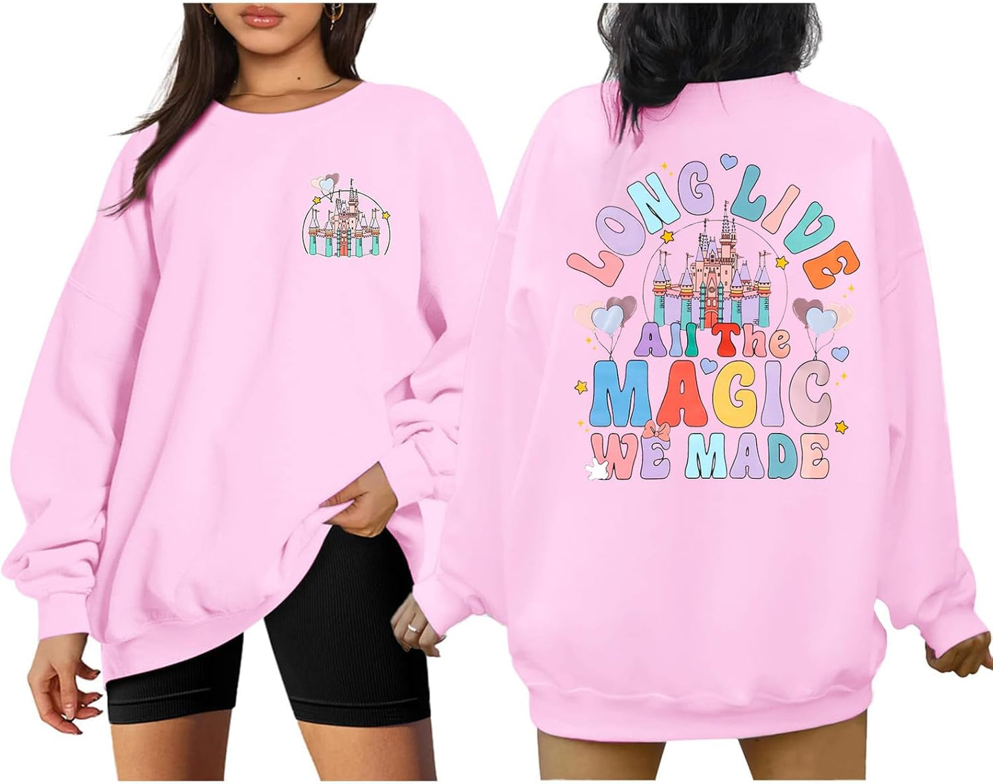 Magical Castle Vacation Sweatshirt