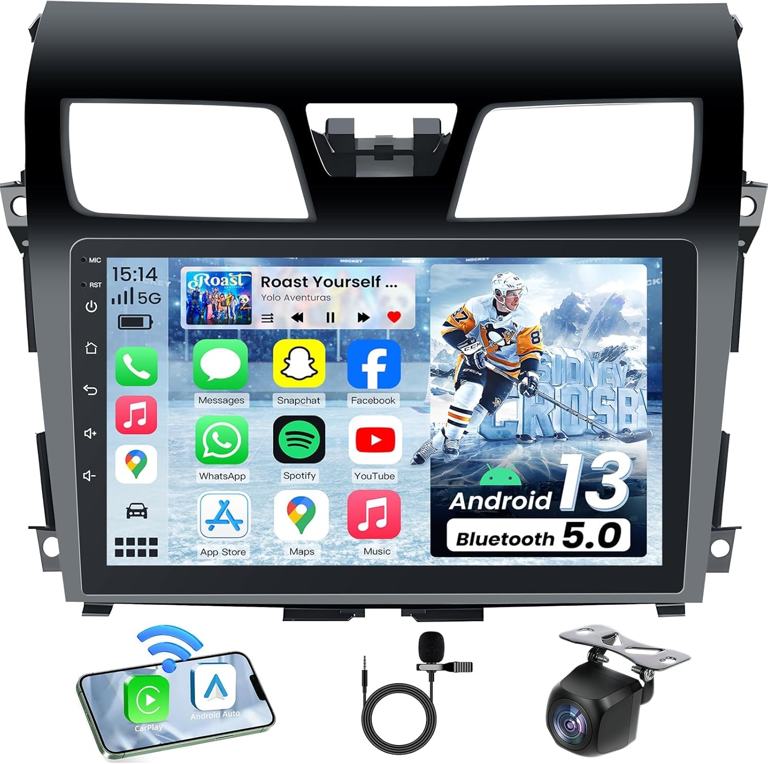 4 Core 64GB ROM Car Radio Stereo for Nissan Altima 2013-2015