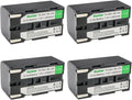 Kastar SB-L320 Battery 4-Pack Replacement for Mamiya Leaf Aptus - Long
