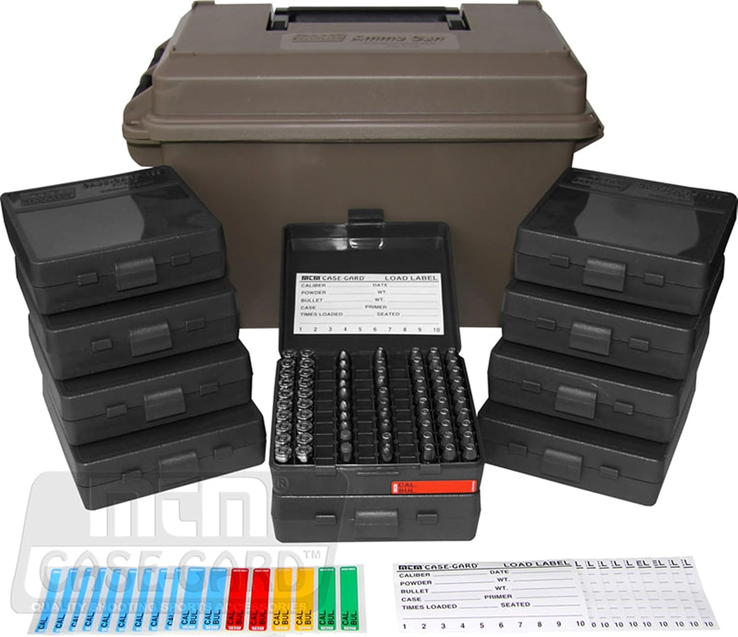 MTM Case-Gard Ammo Can for 9mm Combo, 1000 Rounds Storage