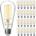 Vintage 8W ST58 LED Edison Light Bulbs for Home & Office