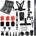 PellKing Motorcycle Bike Accessory Bundle for Insta360 ONE X5/X4