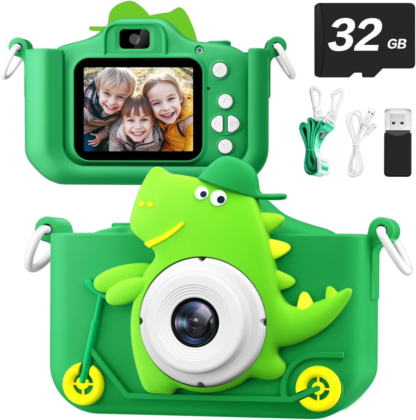 1080P HD Kids Selfie Camera + 32GB SD Card! Perfect Gift!