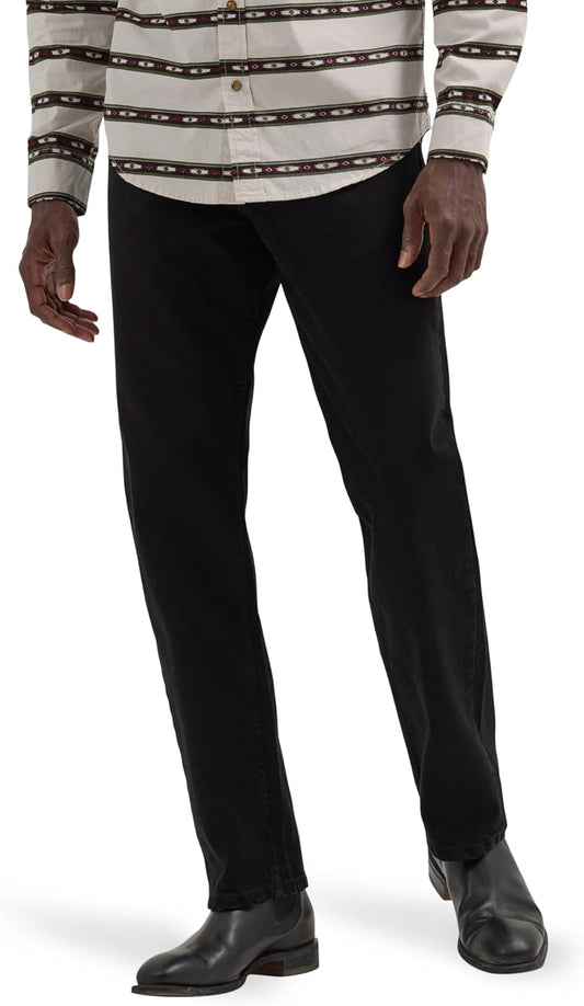 Wrangler Men's Free-to-Stretch Relaxed Fit Jean for Comfort