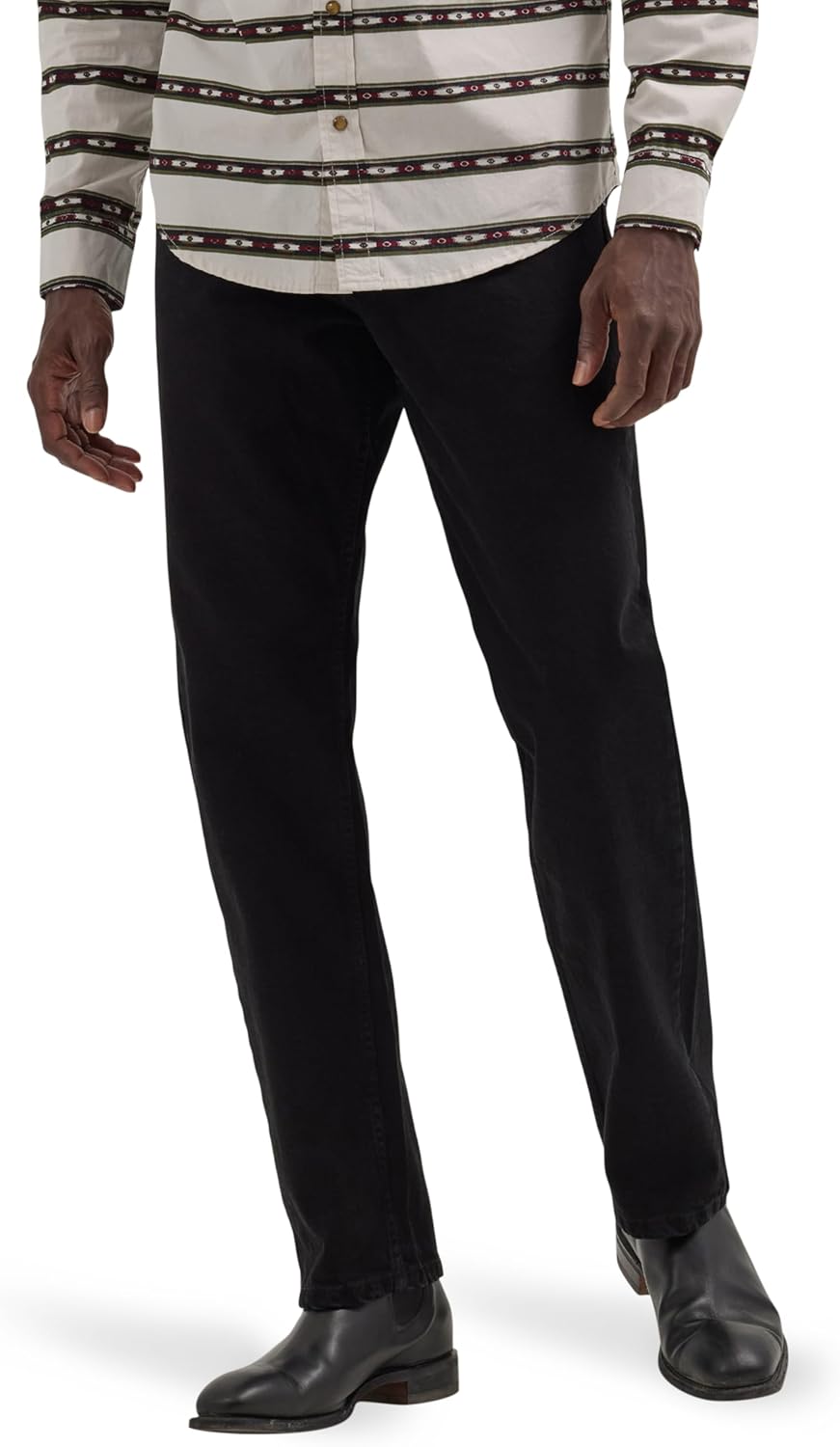 Wrangler Men's Free-to-Stretch Relaxed Fit Jean for Comfort