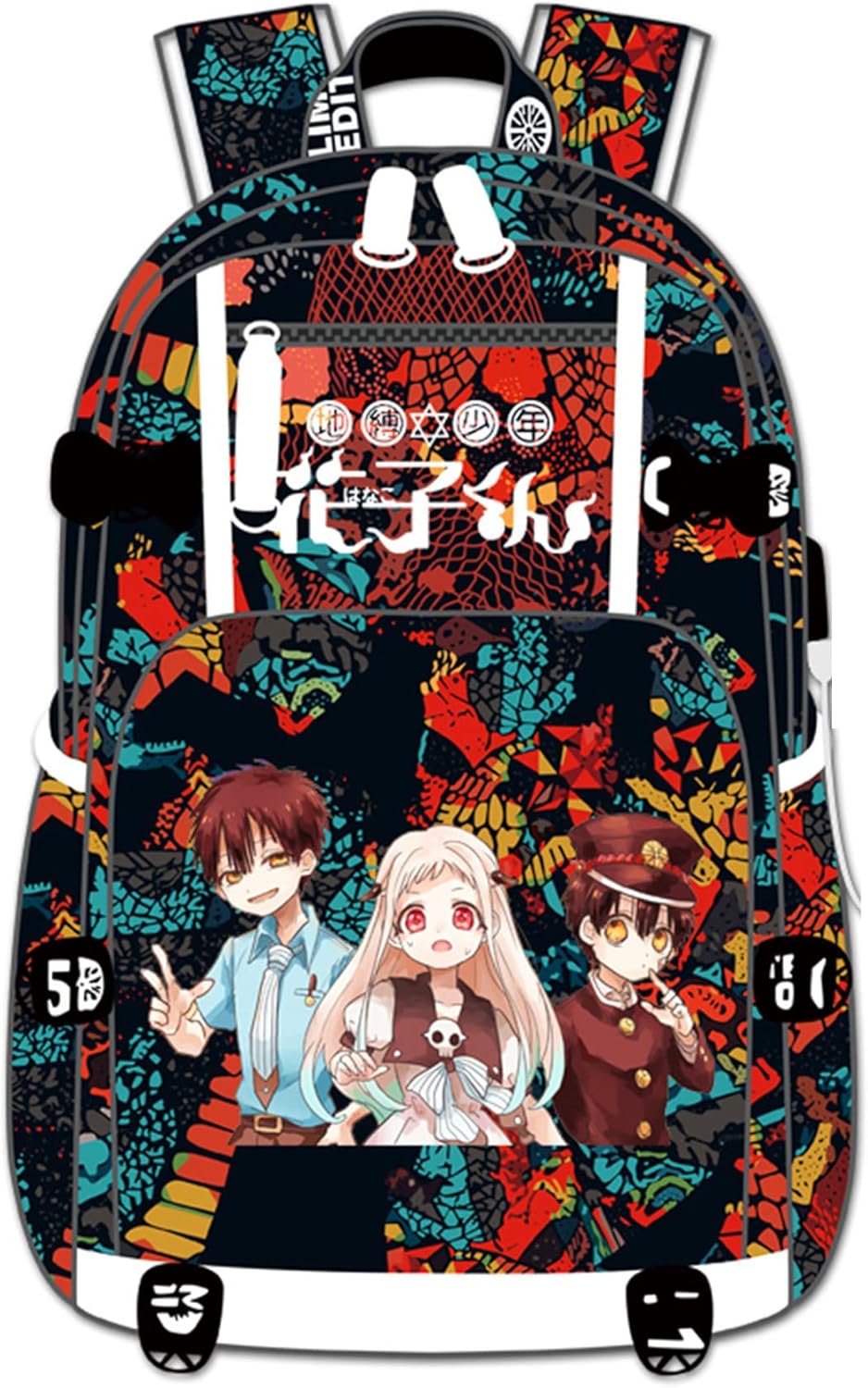 ISaikoy Anime Toilet Bound Hanako kun Backpack for School