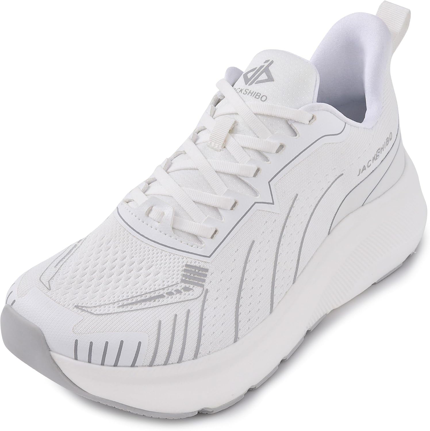 JACKSHIBO Slip on Arch Support Sneakers for Comfort and Style