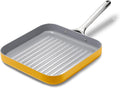 Caraway Square Grill Pan - Non-Stick Ceramic Coated for Grilling