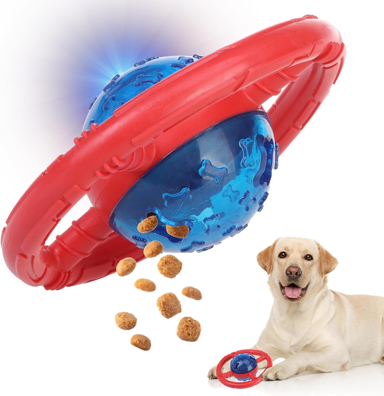 Interactive Treat Dispensing Dog Toy - Healthy Fun for Small-Medium Dogs