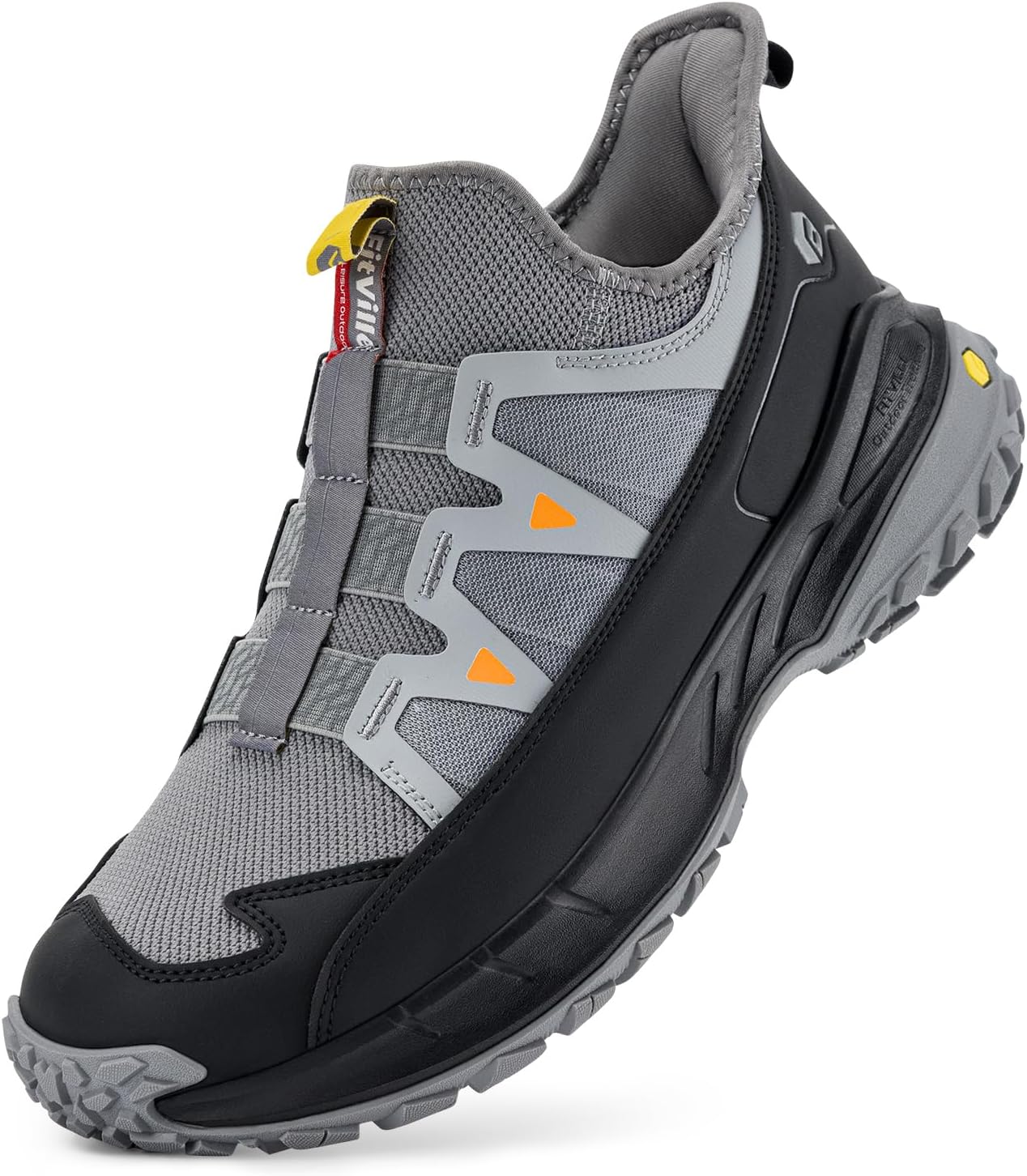 FitVille Extra Wide Sneakers for Men Slip-on Shoes for Comfort