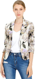 Women's Allegra K Open Front Blazer for Smart Office Fashion