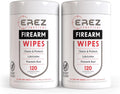 Gun Cleaning Supplies: 120 Gun Wipes for Firearm Enthusiasts