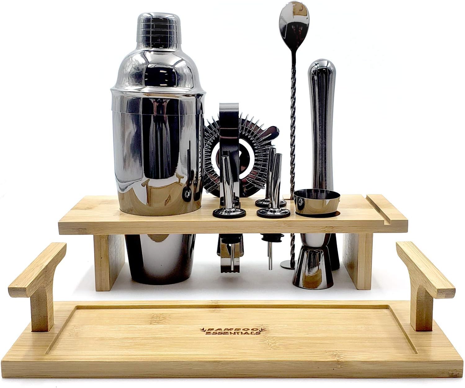 Ultimate Bartender Bamboo Set