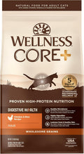 Wellness CORE+ Adult Dry Cat Food for Digestive Health