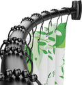 Curved Shower Curtain Rod Adjustable 40-72 Inches for Bathrooms