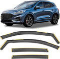 Shatterproof In-Channel Window Rain Guards for Ford Escape 2020-2025