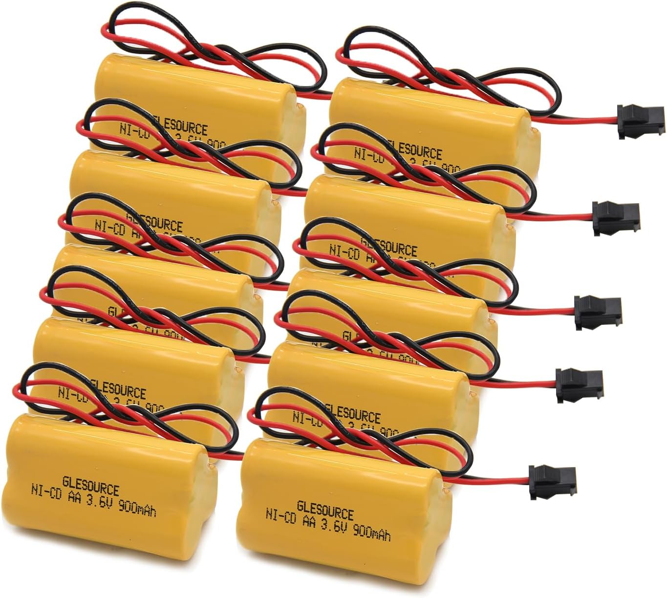 3.6V 900mAh Emergency Light Battery for Lithonia Models