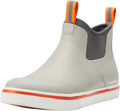HISEA Men's Deck Boots Saltwater Fishing Booties - Waterproof Ankle