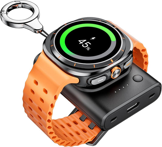 Portable Galaxy Watch Charger - Stay Powered Anywhere!