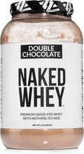 NAKED Whey Double Chocolate Protein Powder for Growth and Recovery