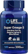 Super Omega-3 EPA/DHA Fish Oil for Heart and Brain Health