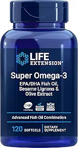 Super Omega-3 EPA/DHA Fish Oil for Heart and Brain Health
