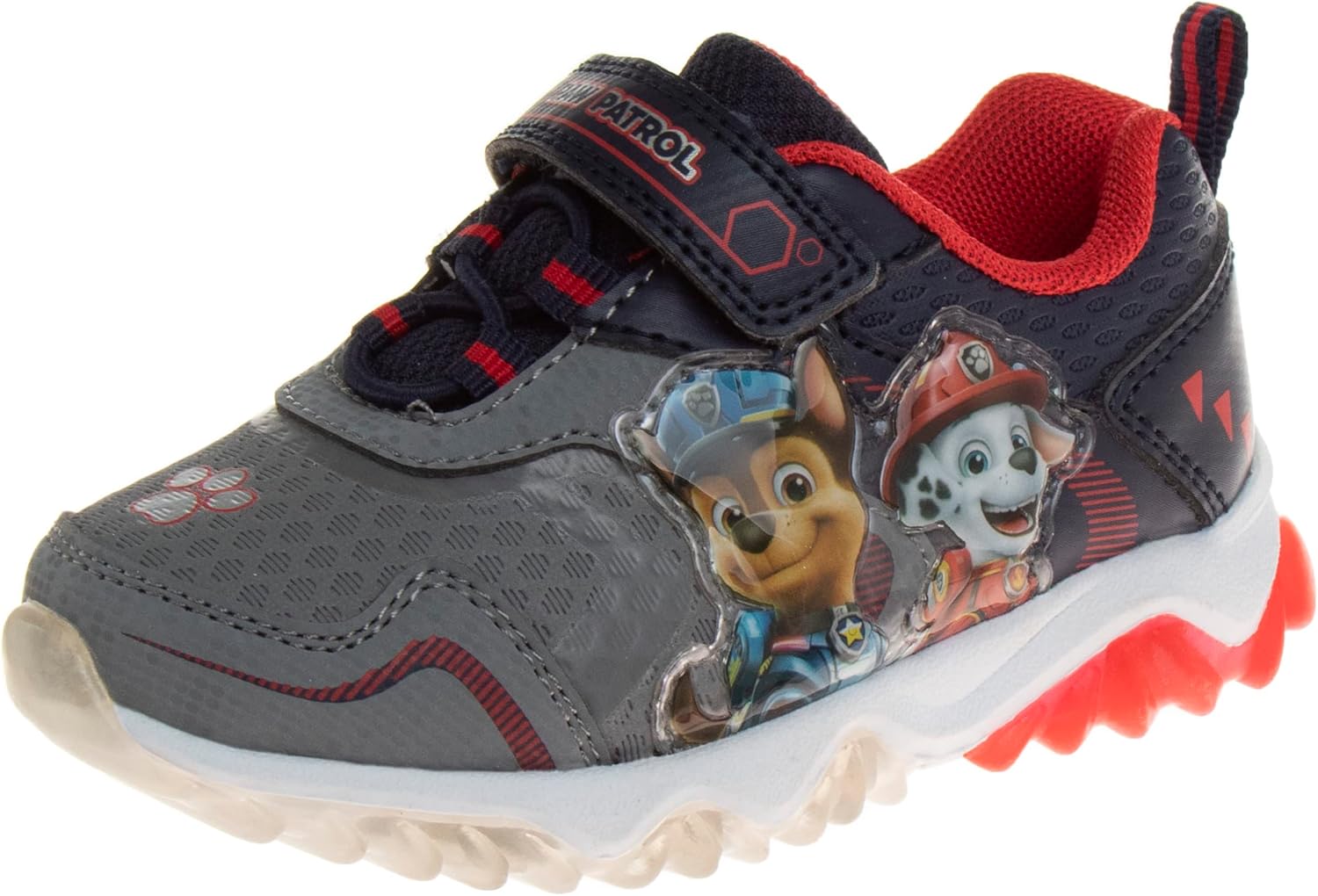 Nickelodeon Paw Patrol Sneakers for Boys with Lights and Comfort
