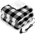 Heated Car Blanket with 2 USB Ports and 3 Heat Levels - Travel Cozy