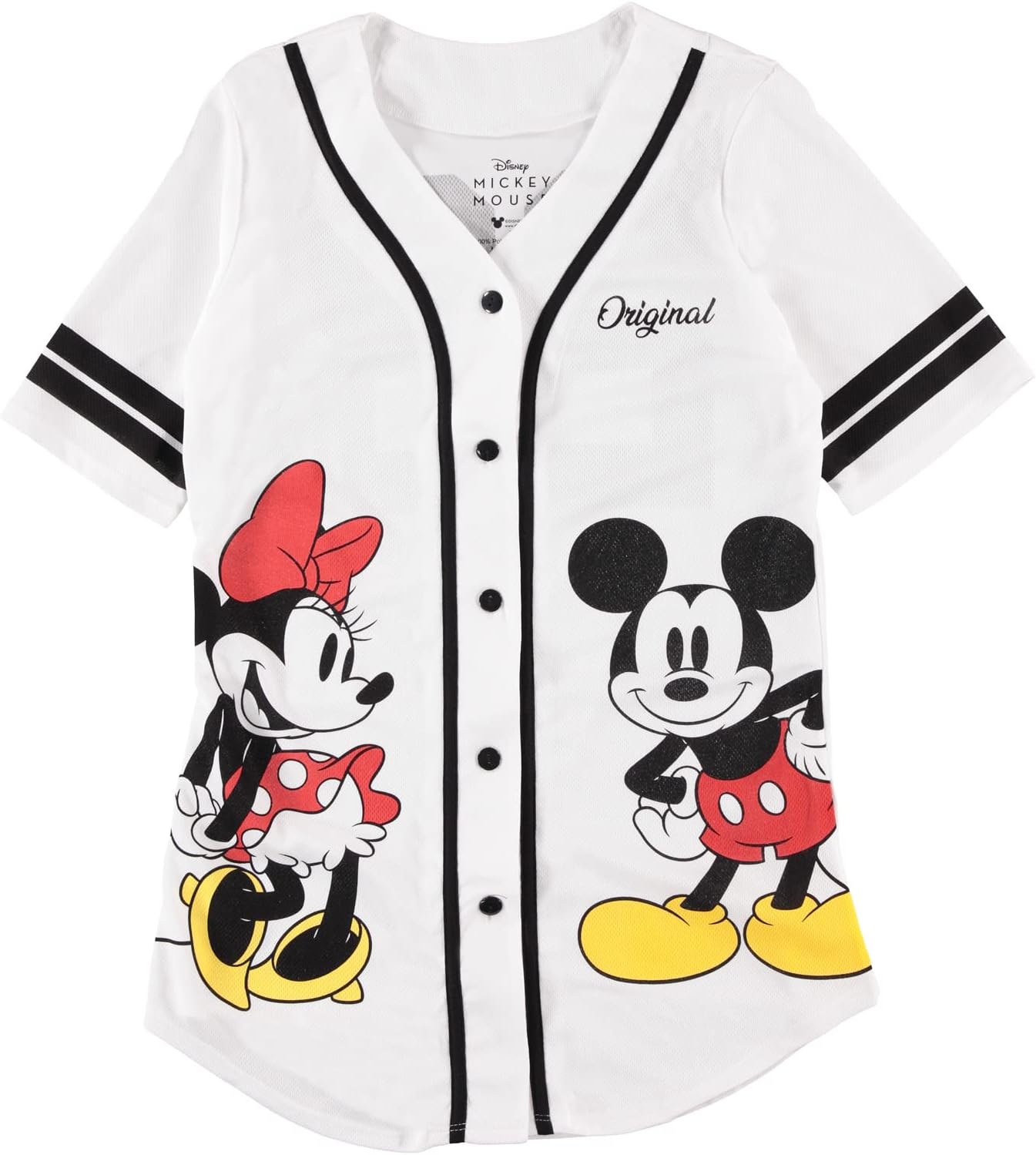Disney Ladies Mickey Mouse Baseball Jersey for Magical Style