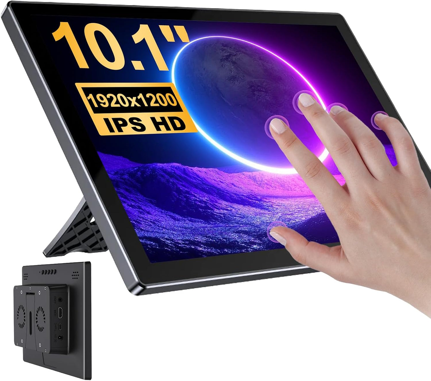 10.1 Inch Touchscreen Monitor for Raspberry Pi with HDMI