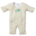Cream Cotton Sleep Suit Small 3-6 Months - Swaddle Transition
