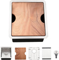 12 Inch Undermount Bar Sink Workstation - Compact Prep Sink