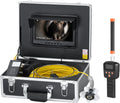VEVOR Sewer Camera with 512Hz Locator, 165 ft - Inspect Pipes Easily