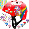 Unicorn Helmet for Kids 3-8 and 8-14 - Adjustable Toddler Bicycle