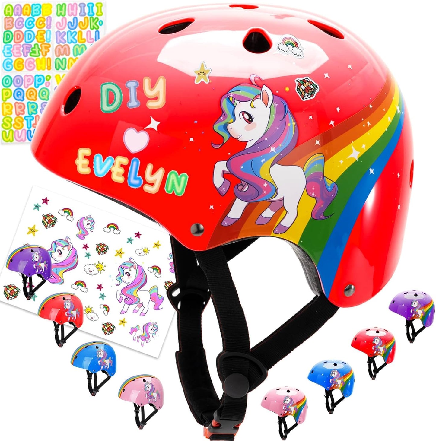 Adjustable Unicorn Helmet for Kids: Ultimate Safety & Fun