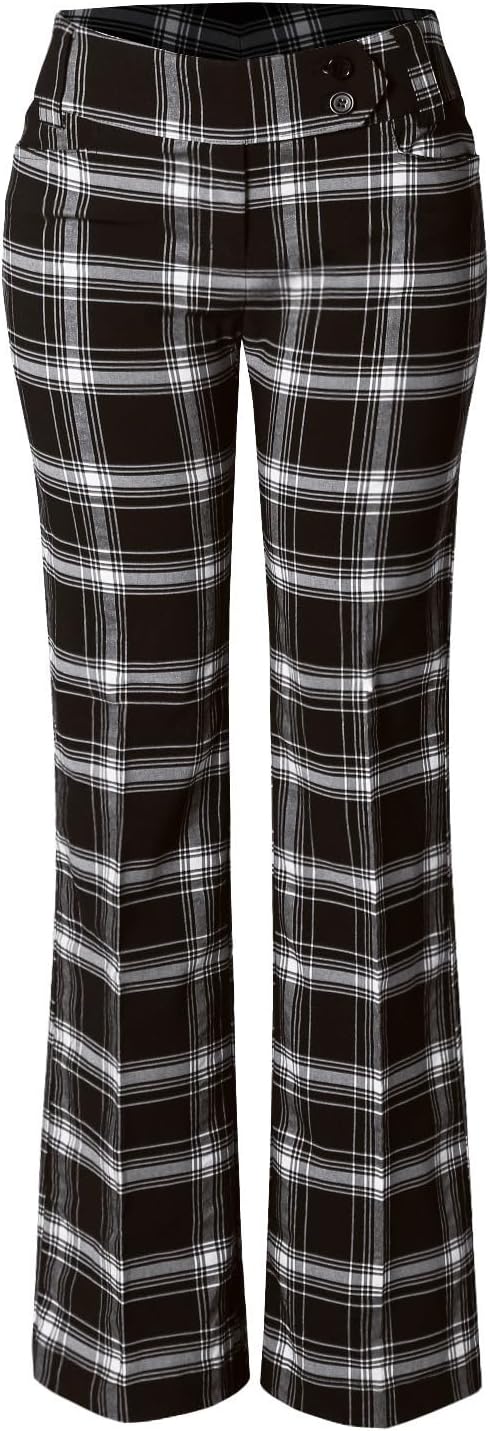 Ultra Stretch Comfy Bootcut Dress Pants for Work and Office