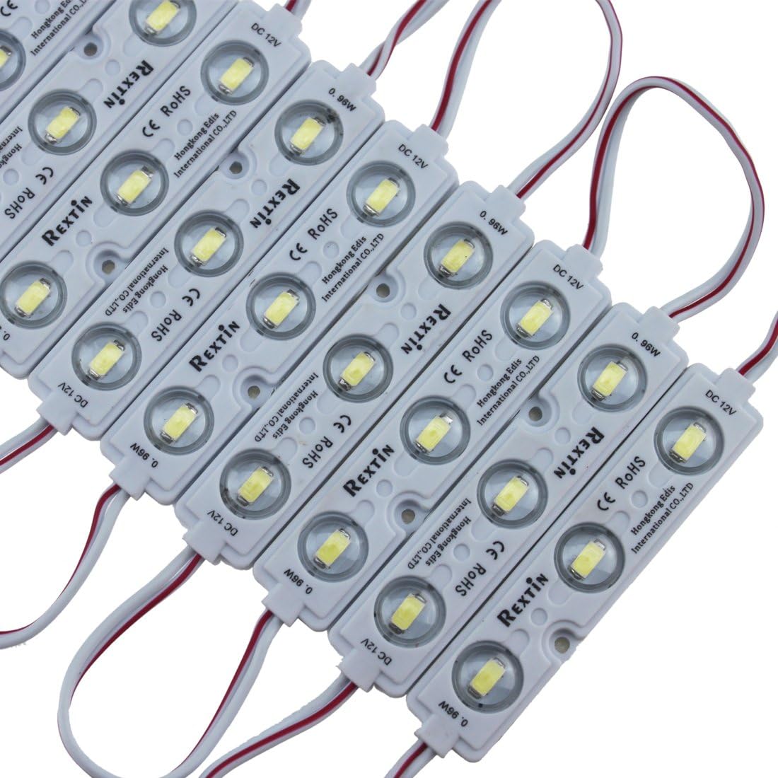 REXTiN Super Bright 200pcs 3 LED Module Waterproof Decorative Light