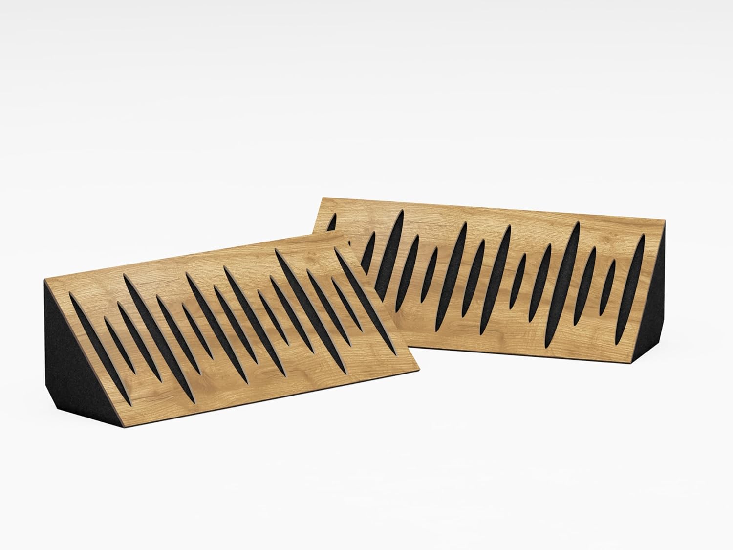 Narrow Acoustic Bass Traps for Soundproofing and Insulation