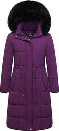 Women's Winter Coat Long Waterproof Parka - Warm Snow Jacket Shoes