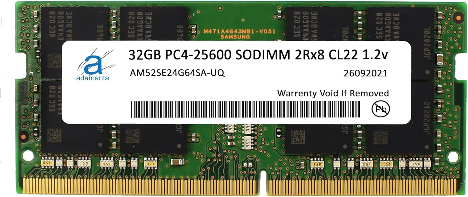 32GB DDR4 3200MHz SODIMM RAM Upgrade for HP EliteBook & More