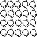 25.5ft Stainless Steel Stage Light Safety Cable - Heavy Duty Security