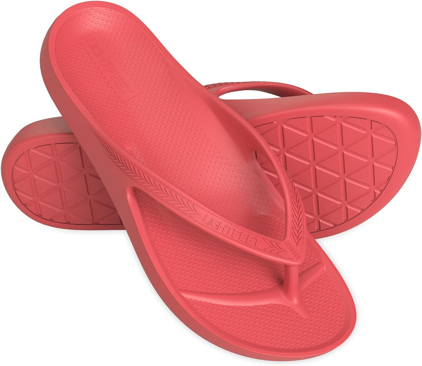 LightFeet Arch Support Flip Flops for Comfort and Relief
