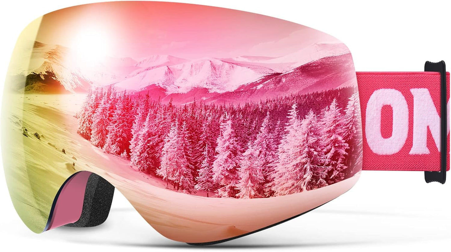OMID Kids Ski Goggles: Anti-fog UV Protection